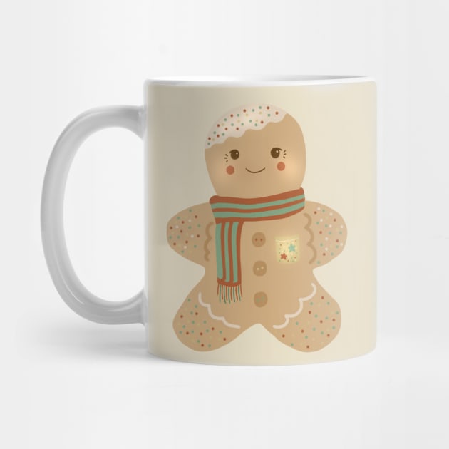 Christmas Gingerbread Cookie by aaalou